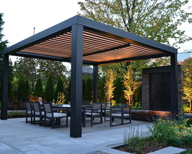 pergolas motorisées à Chemillé-en-Anjou près de Cholet dans le Maine-et-Loire 49