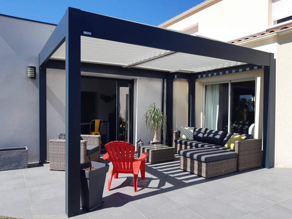 Pergola bioclimatique